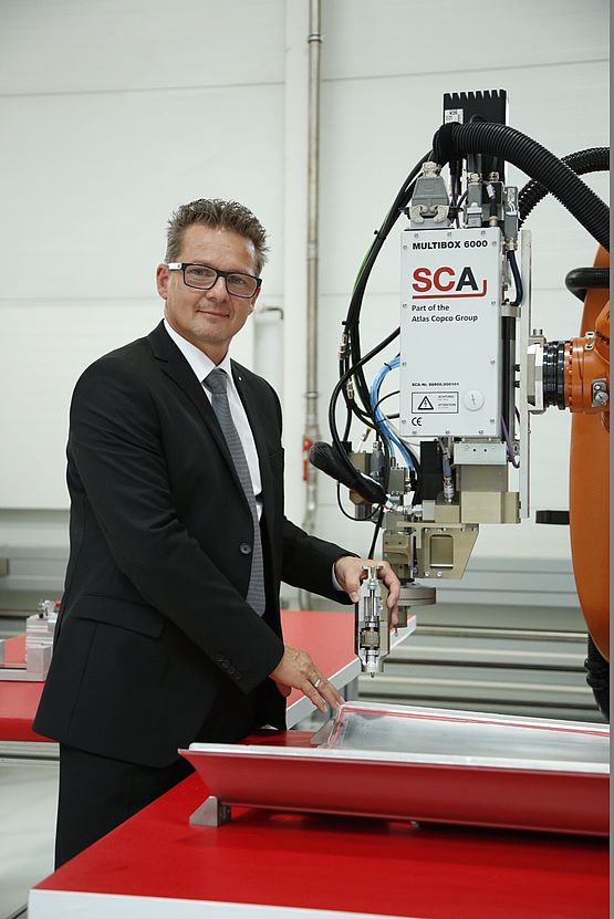 Olaf Leonhardt, Geschäftsführer der SCA Schucker GmbH & Co. KG